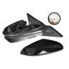 Ozeparts Fits Honda Civic 10th Generation FC FK 2016~2022 Sedan Hatch | Electric Power Door Mirror (5 Pins - Gloss Black) | RH RHS Right (Driver)