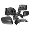 Pair LH+RH Electric Door Mirror 3 Pin Black For Subaru Impreza G4 2011~2016