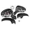 Pair LH+RH Electric Door Mirror 9 Pins For Toyota Prius V ZVW40 2012~2020