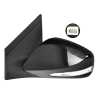 Door Mirror AM Electric  (8 Pins With Light) (Black)