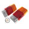 DEPO Fits Nissan Patrol MQ SUV 1981~1988 | Taillights Tail Lights Rear Lamps | Pair of LH Left Hand (Passenger) + RH Right Hand (Driver)