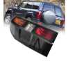 DEPO Fits Nissan Patrol Y61 GU Wagon 2004~2016 | FULL Function 3 Globe Type Taillight Tail Light Rear Lamp (Smoked Black) | LH LHS Left (Passenger)