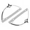 FRONT Pair LH+RH Electric Door Window Regulator No Motor For Mazda 3 BL 09~13