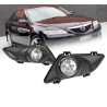 Full Set Fog Light Spot Driving Lamp KIT Black For Mazda 6 GG 2002~2005 Hatch