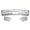 Set 3 Pcs Front Bumper Bar Centre + Bar Ends For Holden Commodore VL 1986~1988