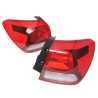 Pair LH+RH Tail Light Rear Lamp No LED For Kia Rio YB Hatch 2016~On S Si