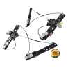 FRONT Set LH+RH Window Regulator W/ Motor For Land Rover Range Rover Evoque L538