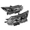 TYC Fits Nissan QASHQAI J11 Series 2 & 3 2017~2021 ST ST-L ST+ | Headlights Head Lights Front Lamps (Halogen) | Pair of LH Left Hand + RH Right Hand