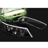 Pair Headlight Protector With LED DRL For Holden Commodore VY S SS SV8 2002~2004