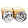 Pair LH+RH 7 Inch Headlight Head Light Lamp Clear For Toyota Hiace 1982~1984
