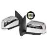 Pair LH+RH Electric Door Mirror Chrome W/ AF For Holden Trailblazer RG 2016~2020