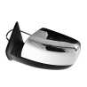 LH LHS Left Hand Electric Door Mirror (Chrome) For Mazda BT50 UN Ford Ranger PJ