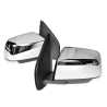 Set Pair LH+RH Electric Door Mirror Chrome 6 Pins For Isuzu Dmax Ute 2012~2020