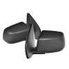 Set Pair LH+RH Manual Door Mirror (Texture Black) For Isuzu Dmax Ute 2012~2020