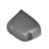 LH Left Hand Rear Bumper Bar End No Flare ForToyota RAV4 ACA20 2000~2005 5 Door