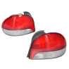 Set Pair LH+RH Tail Light Rear Lamp For Hyundai Excel X3 1997~2000 Hatch