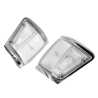 Set Pair LH+RH Corner Light Lamp Chrome For Toyota Hilux LN106 4WD 1991~1997