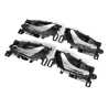 Ozeparts Fits Nissan XTrail X-Trail T32 2014~2020 SUV | FRONT + REAR Inner Door Handles (Chrome Lever) | Set 4 Pcs (Pair of LH Left + RH Right)