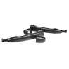 Pair LH+RH FRONT Outer Door Handle Black For Toyota Camry CV40 Series 2006~2011