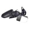 LH LHS Left Hand Manual Door Mirror Black For VW Volkswagen Golf MK4 1998~2004