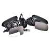 Set / Pair LH+RH Manual Door Mirror Black For VW Volkswagen Golf MK4 1998~2004