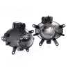 TYC Fits BMW 3 Series E46 Series 2 Standard Sedan / Wagon 2001~2004 | Bumper Foglights Fog Lights Spot Driving Lamps | Pair of LH Left + RH Right