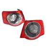 Pair LH+RH Tail Light Rear Lamp LED For VW Volkswagen Jetta 1KM 2006~2011