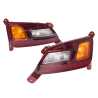Pair LH+RH Rear Bumper Bar Light Reflector Lamp For Hyundai Kona OS 2017~2020