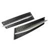 Ozeparts Fits BMW 3 Series E92 E93 LCI 2010~2013 Standard Models | Front Bumper Bar Grille Lower Side Covers Inserts + Moulds | Pair of Left + Right