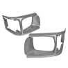Pair LH+RH Head Light Case Rim Surround L.Grey For Toyota Hiace RZH 1989~1993
