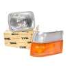 Set LH LHS Left Hand Head Light Corner Lamp For Toyota Hiace RZH 1989~2005