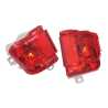 Pair LH+RH Rear Bar Light Reflector For Toyota Landcruiser J200 / J202 2015-2021