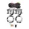 Full Set Fog Light Spot Driving Lamp KIT For Mitsubishi Pajero 4 Dr NS NT 06~11