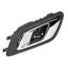 Ozeparts Fits Ford Ranger PX PX1 PX2 PX3 2011~2022 Ute | REAR Inner Door Handle + Housing (Chrome) | LH LHS Left Hand (Passenger Side)