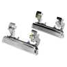 Ozeparts Fits Ford F100 F150 F250 F350 1973~1980 | OUTER Door Handles (Chrome) | Pair of LH Left Hand (Passenger Side) + RH Right Hand (Driver Side)