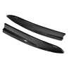 Fits Ford Falcon BA 2002~2005 XR XR6 XR8 Turbo | Front Bumper Bar Extension Lower Spoiler Pod Pods (Gloss Black) | Pair of Left Hand + Right Hand