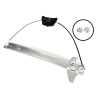 FRONT LH LHS Left Electric Window Regulator For Peugeot 407 04~08 Sedan Wagon