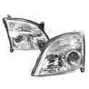 Set / Pair LH+RH Head Light Lamp (Chrome) For Holden Vectra ZC CD CDX 2003~2006