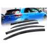 Door Window Visors - 5 Door Hatch (SET 4)