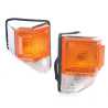 Pair LH+RH Corner Light Indicator Lamp For Toyota Landcruiser 70 Series 85~99
