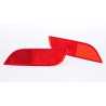 Pair LH (Passenger) + RH (Driver) Side Rear Bumper Reflector
