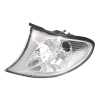 TYC Fits BMW 3 Series E46 2001~2005 4 Door Sedan / 5 Door Wagon | Corner Light Turn Indicator Lamp (Silver) | LH LHS Left Hand (Passenger Side)