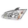 TYC Fits Ford Focus LS LT Hatch Sedan 2005~2009 | Headlight Head Light Front Lamp (Chrome) | LH LHS Left Hand (Passenger Side)