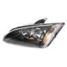 TYC Fits Ford Focus LS LT Hatch Sedan 2005~2009 | Headlight Head Light Front Lamp (Black) | LH LHS Left Hand (Passenger Side)
