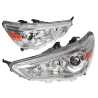 Pair LH+RH Headlight Head Light Front Lamp For Mitsubishi ASX XA XB XC 2010~2019