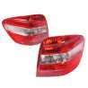 Pair LH+RH Tail Light Rear Lamp Clear For Mercedes M Class W164 2005~2008