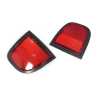 Set LH+RH Rear Reflector Bar Bumper Light For Mitsubishi Triton ML MN 2006~2015