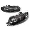 Set Pair LH+RH Head Light Black Projector Type For Holden Commodore VT 97~00