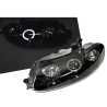 Set / Pair LH+RH Head Light Black For Holden Commodore VT 97~00 ANGEL EYE