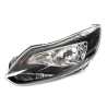 TYC Fits Ford Focus LW 2011~2015 Sedan & Hatch | Headlight Head Light Front Lamp Halogen (Black) | LH LHS Left Hand (Passenger Side)